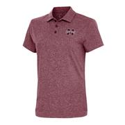  Mississippi State Antigua Women's Motivated Brushed Jersey Polo