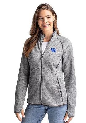 Kentucky Cutter & Buck Women's Mainsail Sweater Knit Jacket