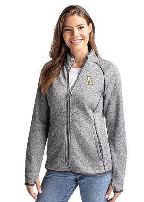 App State Cutter & Buck Women's Mainsail Sweater Knit Jacket
