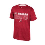  Alabama Colosseum Youth Marled Polyester Creative Control Tee