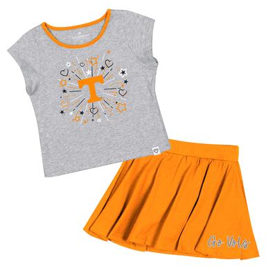 Tennessee Colosseum Toddler Minds for Molding Top and Skort Set