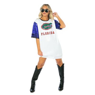 Florida Gameday Couture Full Sequin Jersey Dress