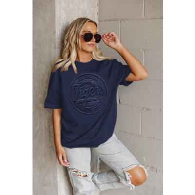 Auburn Gameday Couture Embossed Adult Regular Fit Tee