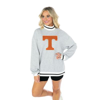 Tennessee Gameday Couture Vintage Turtleneck Fleece Pullover