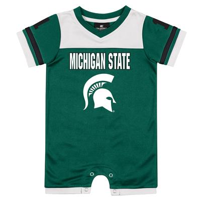 Michigan State Colosseum Infant Battle of the Bands Romper