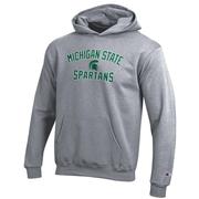  Michigan State Champion Youth Stacked Logo Hoodie