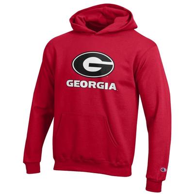 Georgia Champion YOUTH Giant Logo Hoodie
