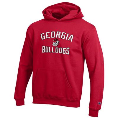 Georgia Champion YOUTH Stacked Logo Hoodie