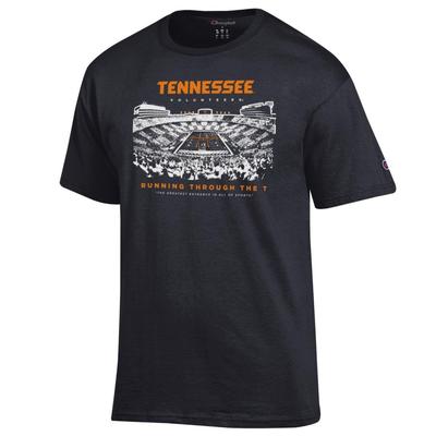 Tennessee Champion Running Through the T Tee