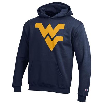 West Virginia Champion Giant Logo Hoodie