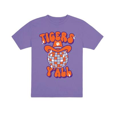 Clemson Uscape Disco Y'all Garment Dyed Tee