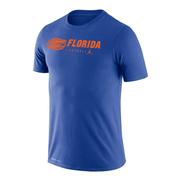  Florida Jordan Brand Dri- Fit Legend Logo Wordmark Football Tee