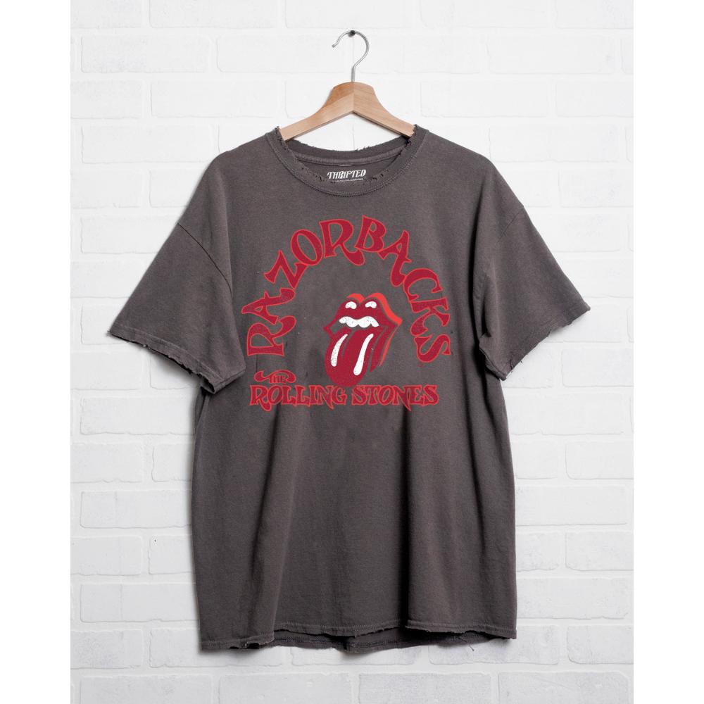  Arkansas Livylu Psych Rolling Stones Thrifted Tee