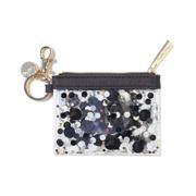  Packed Party Black Keychain Wallet