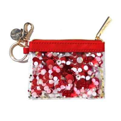 Packed Party Red Keychain Wallet