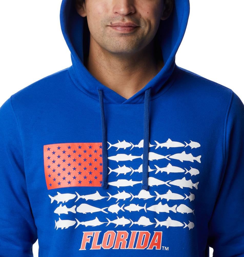 Gators | Florida Columbia Pfg Fish Flag Ii Hoodie | Alumni Hall