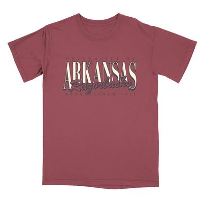 Arkansas B-Unlimited Vintage University Comfort Colors Tee