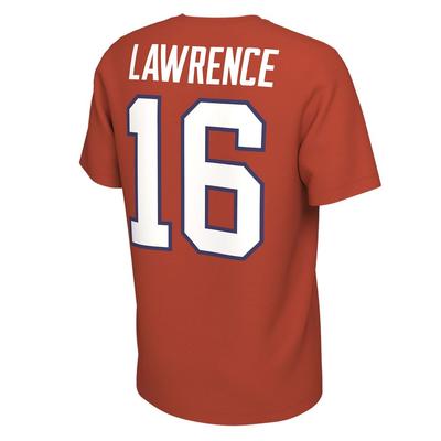 Clemson Nike Retro Vets #16 Lawrence Tee