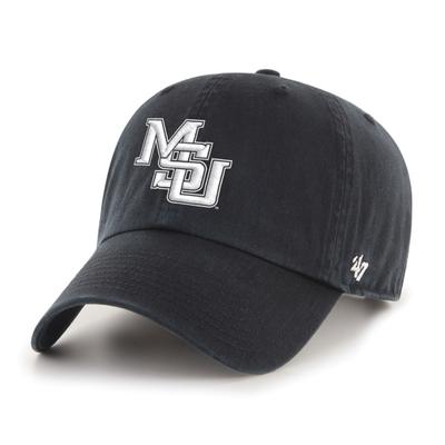 Mississippi State 47 Brand Vault Interlock MSU Clean Up with No Loop Label Hat