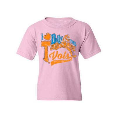 Tennessee LivyLu Toddler I Heart Dolly Tee