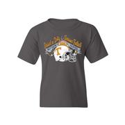  Tennessee Livylu Youth Dolly And Football Raised Tee
