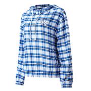  Kentucky College Concepts Women's Sienna Flannel Hooded Top