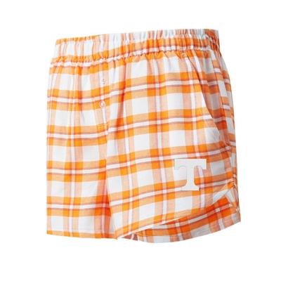 Tennessee College Concepts Women's Sienna Flannel Shorts