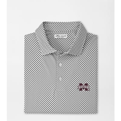 Mississippi State Peter Millar Ballpark Printed Performance Polo