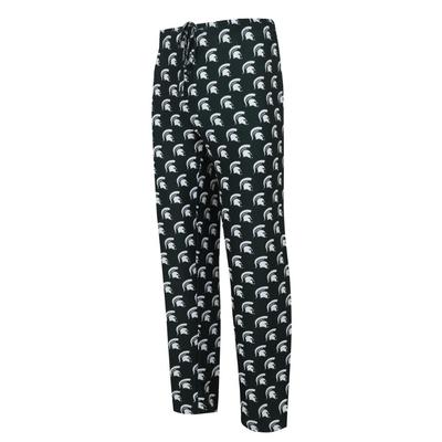Michigan State College Concepts Gauge Allover Jersey Pants