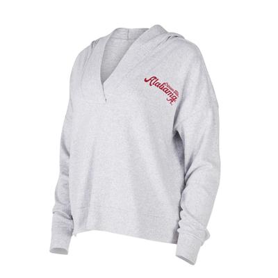 Alabama College Concepts Women's Cumulus Hooded Top