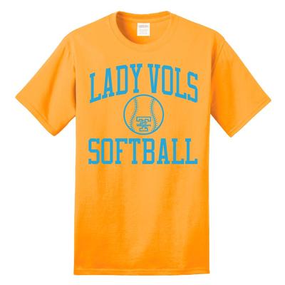 Tennessee Lady Vols Softball Arch Tee