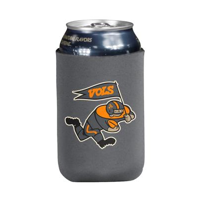 Tennessee 12 Oz Grey Running Player Can Coolie