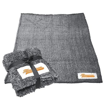 Tennessee Grey Collection Frosty Fleece Blanket