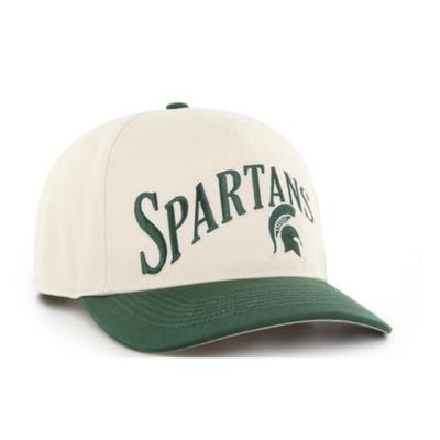 Michigan State 47' Brand Wave Hitch Retro Snapback Hat