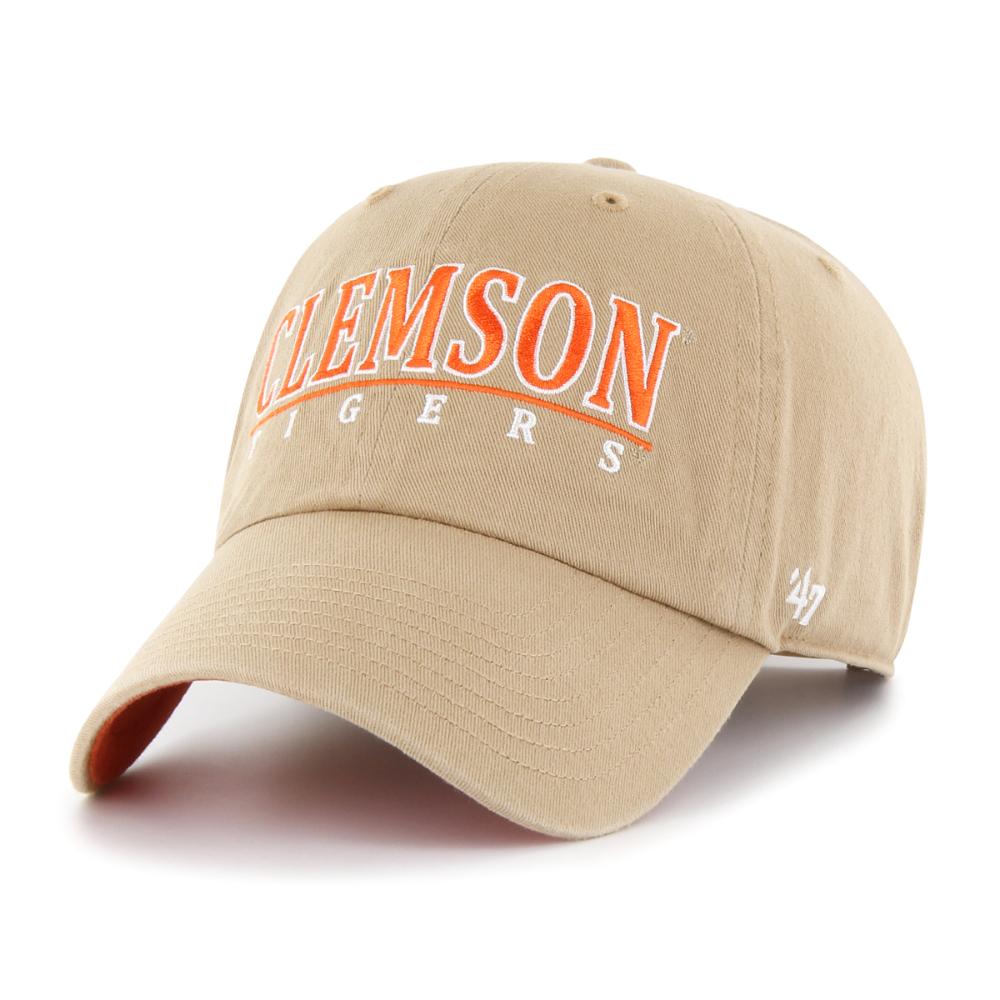  Clemson 47 ' Brand District Clean Up Hat