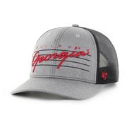  Georgia 47 ' Brand Downdraft Trucker Snapback Hat