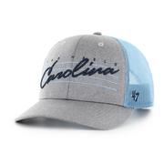  Unc 47 ' Brand Downdraft Trucker Snapback Hat