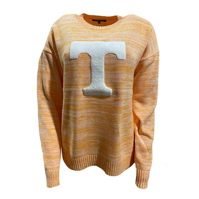Tennessee Darby 2 Heather Chenille Applique Sweater