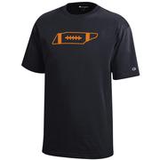  Tennessee Champion Youth Dark Mode Football State Tee