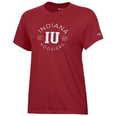 Indiana Champion Women's Core Circle Logo Tee