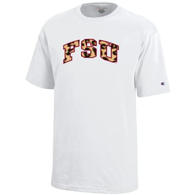 Florida State Champion YOUTH Leopard Print Arch Tee
