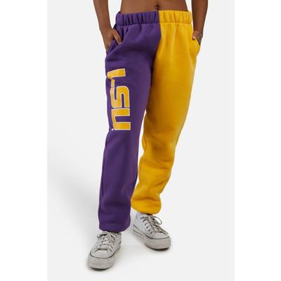LSU Hype And Vice Color Block Sweatpants
