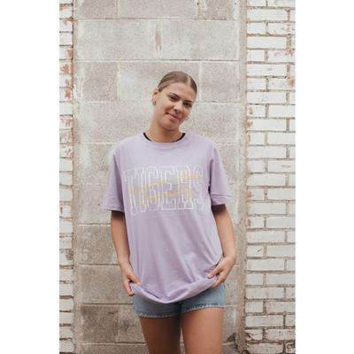 LSU Gameday Social Owens Oversized Band Tee