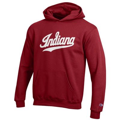 Indiana Champion YOUTH Script Logo Hoodie