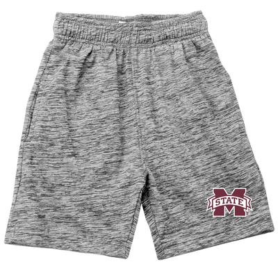 Mississippi State Wes and Willy YOUTH Cloudy Yarn Short