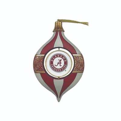Alabama Spinning Bulb Ornament