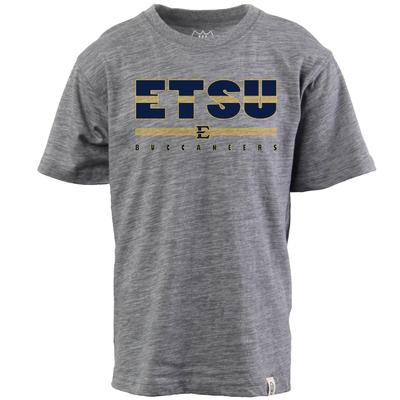 ETSU Wes and Willy YOUTH Cloudy Yarn Tee