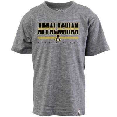 App State Wes and Willy YOUTH Cloudy Yarn Tee