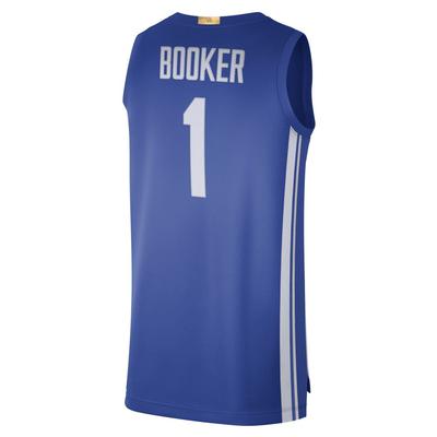 Kentucky Nike Limited Booker #1 Basketball Jersey
