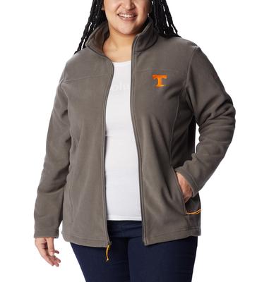 Tennessee Columbia Plus Size Give And Go II Full Zip Fleece
